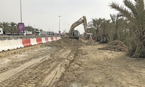 Jasra interchange project on schedule