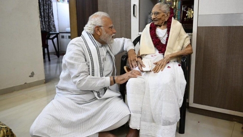 Indian PM Modi’s mother dies aged 99