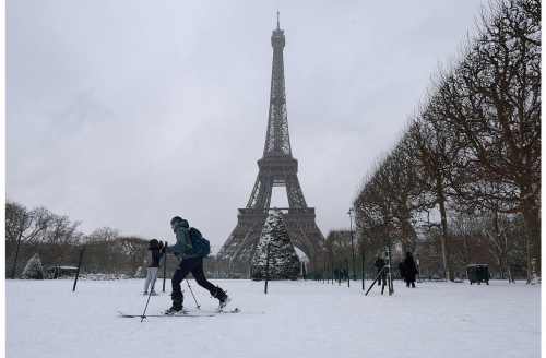Embassy of Bahrain in Paris Urges Caution Amid Record Cold Snap and Snowfall in France