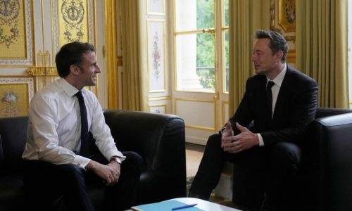 Macron, Musk discuss investing in France Macron, Musk discuss investing in France