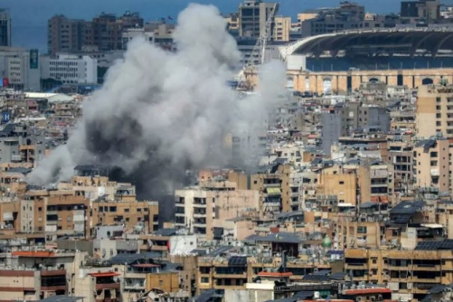 Lebanon says Israeli strikes hit Beirut suburbs, country's south Lebanon says Israeli strikes hit Beirut suburbs, country's south