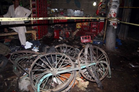 Nine dead, 42 wounded in central Pakistan explosion Nine dead, 42 wounded in central Pakistan explosion