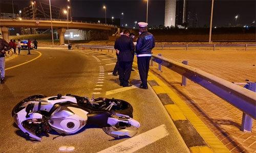 Bahraini motorcyclist dies in crash