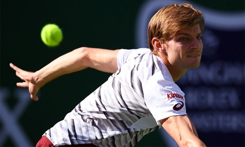 Goffin and spluttering as Delpo crashes out Goffin and spluttering as Delpo crashes out