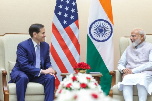 U.S. Secretary of State Marco Rubio Meets Indian PM Modi