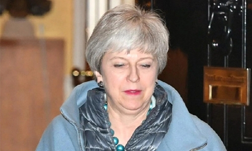 Determined May puts job on line Determined May puts job on line