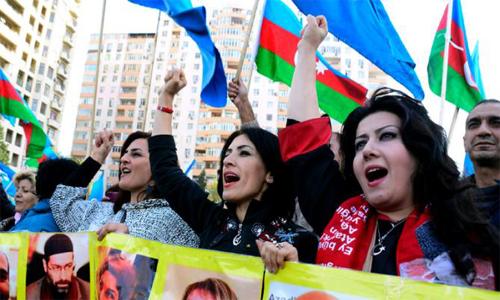 Azerbaijan ruling party wins vote boycotted by opposition Azerbaijan ruling party wins vote boycotted by opposition