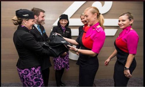 Qantas crew don All Blacks jerseys after World Cup defeat Qantas crew don All Blacks jerseys after World Cup defeat