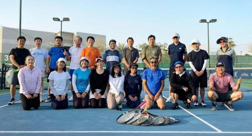 Bahrain-Japan tennis event set for today
