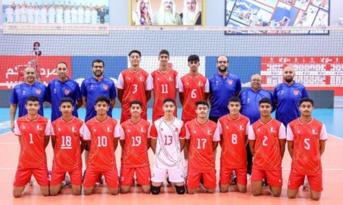 Bahrain junior volleyball team set for Arab U17 championship Bahrain junior volleyball team set for Arab U17 championship