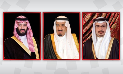 Bahrain Crown Prince condoles with Saudi Arabia King and Crown Prince