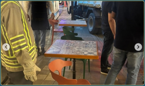 Authorities Remove Illegally Reserved Parking Spots in Block 338