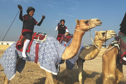 Historic training camp prepares young jockeys for camel racing’s Asian Youth Games debut Historic training camp prepares young jockeys for camel racing’s Asian Youth Games debut