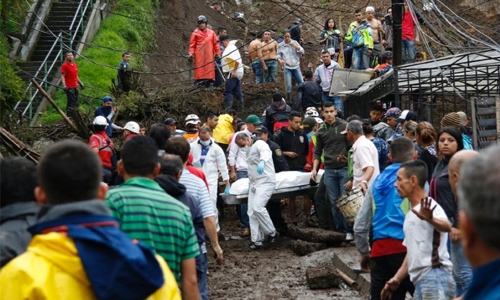 At least 16 killed in Colombia floods