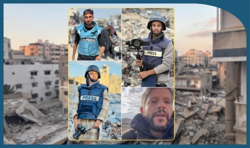 Four Journalists Among 15 Killed in Israeli Strike on Gaza Hospital Four Journalists Among 15 Killed in Israeli Strike on Gaza Hospital