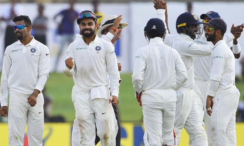 India thrash Sri Lanka in 1st Test inside four days