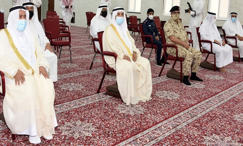Bahrain Defense Minister inaugurates Khalifa bin Ahmed Al Dhahrani Mosque