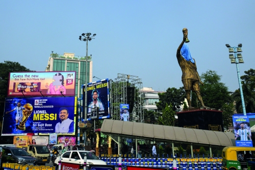 Messi to unveil 21-metre statue of himself on India ‘GOAT’ tour Messi to unveil 21-metre statue of himself on India ‘GOAT’ tour