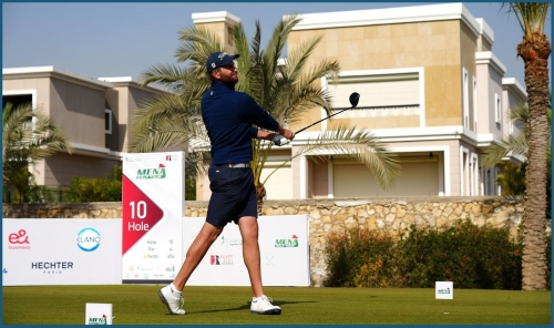 Addabbo Leads Egypt Golf Series New Giza Going into Final Round