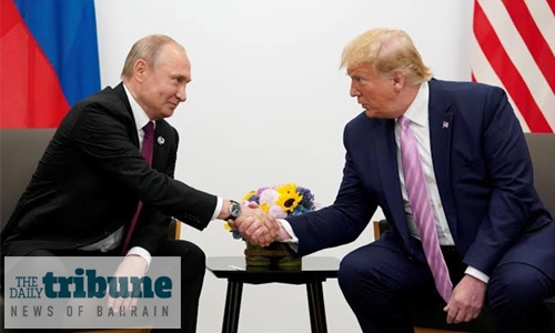 Trump, Putin discussed Russia attack, arms control, relations Trump, Putin discussed Russia attack, arms control, relations