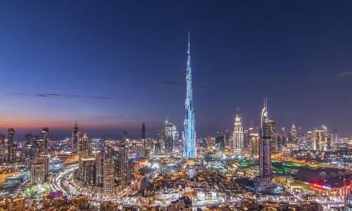 Burj Khalifa most popular building on Google Street View