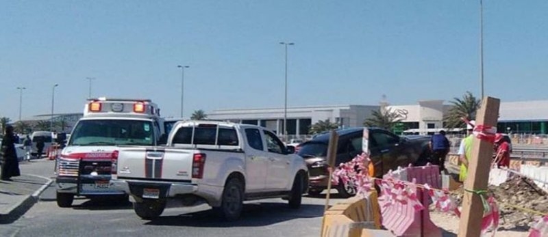 Two girls injured in a traffic accident