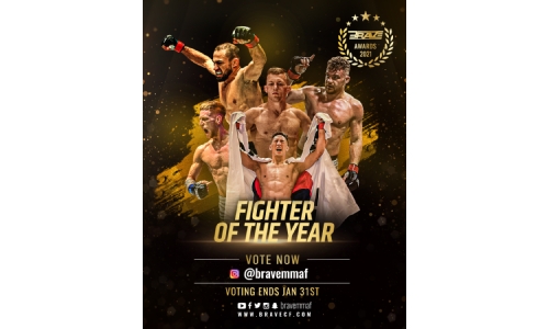 BRAVE CF announces five nominees for 2021 Fighter Of The Year BRAVE CF announces five nominees for 2021 Fighter Of The Year
