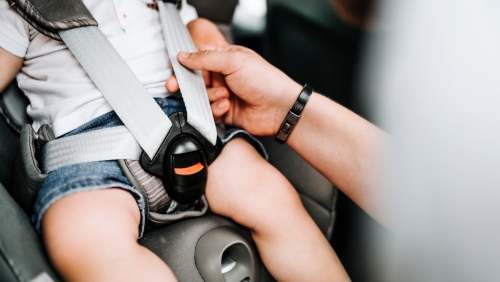 Fines for putting children in front seats