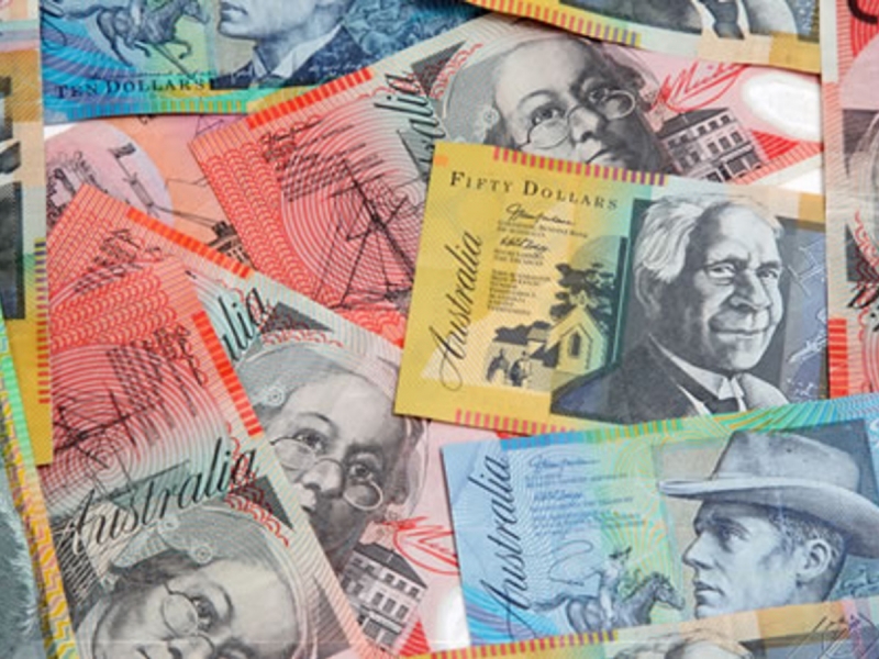 The Australian dollar sinks to its lowest rate in 17 years