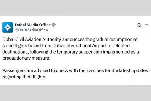 Dubai Airport Gradually Resumes Flights After Drone Incident Sparks Fire