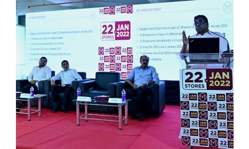 Malabar Gold and Diamonds to open 22 showrooms 