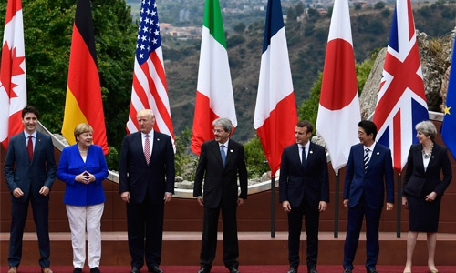 Climate change rift raises temperature for G7 meet