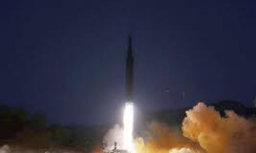 North Korea fires 23 missiles, one landing off South Korean coast for first time