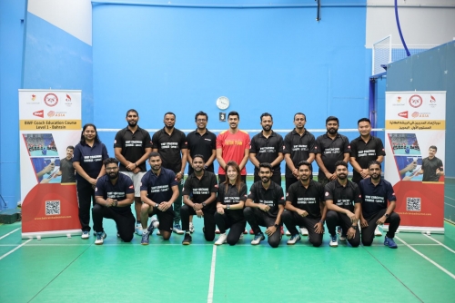 Bahrain Badminton Hits New Heights as 15 Coaches Earn BWF Certification