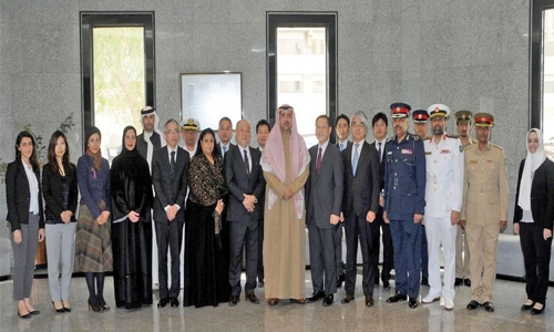 Bahrain, Japan discuss security, defence policies Bahrain, Japan discuss security, defence policies