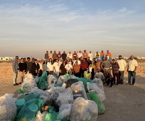 Bahrain’s Youth Lead the Charge at Malkiya Beach Eco-Cleanup