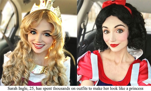 Disney fan spends $14,000 on dresses to look like a fairy-tale princess Disney fan spends $14,000 on dresses to look like a fairy-tale princess