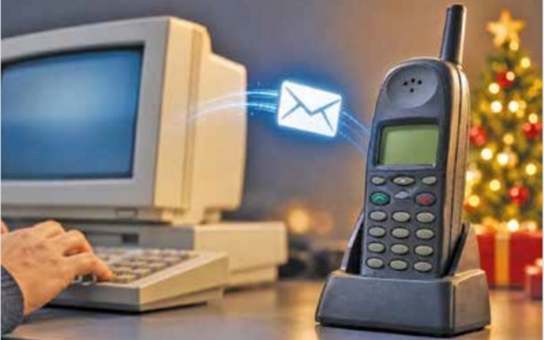 DID YOU KNOW? The first text message was sent in 1992 DID YOU KNOW? The first text message was sent in 1992