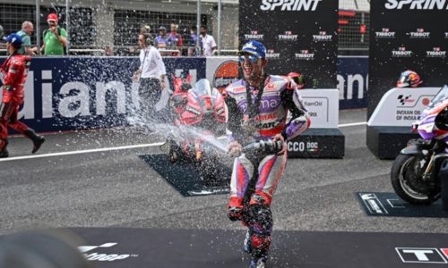 Martin wins sprint race at Indian MotoGP