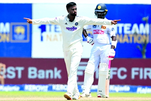Suthar shines as India crush Sri Lanka in 600th Test Suthar shines as India crush Sri Lanka in 600th Test