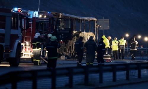 At least 45 people killed in bus crash in Bulgaria