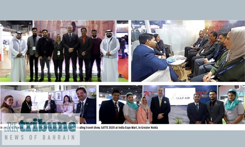 Bahrain’s tourism in the spotlight at SATTE 2020, India Bahrain’s tourism in the spotlight at SATTE 2020, India