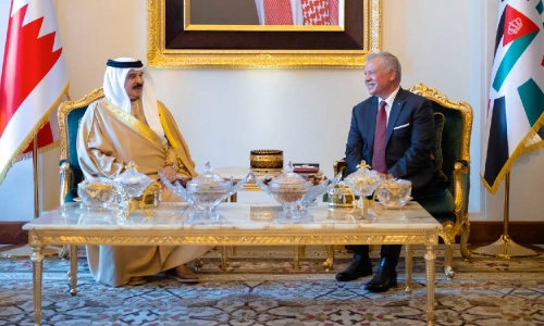 Bahrain and Jordan vow to bolster ties