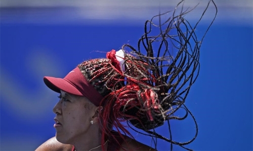 Osaka wins her opening tennis match at Olympics