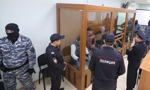 Five on trial in Russia over Nemtsov murder Five on trial in Russia over Nemtsov murder