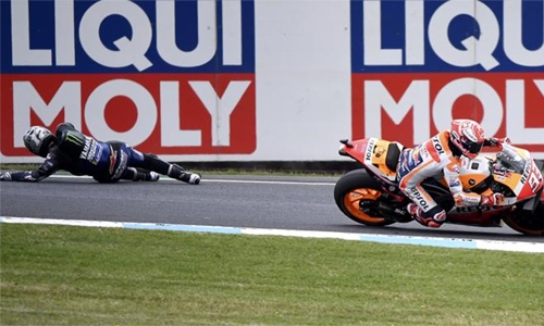 Marquez triumphs in Australia Marquez triumphs in Australia