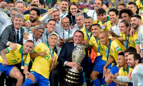 Brazil end Copa drought Brazil end Copa drought