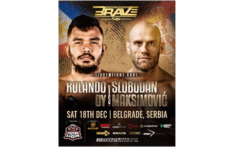 Rolando Dy to battle Slobodan Maksimovic in BRAVE CF 56 main event