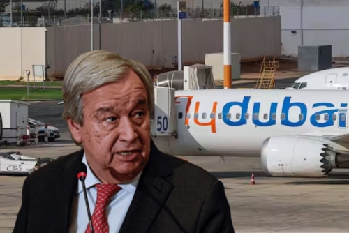 UN Chief ‘Relieved’ As Disaster Averted On Flydubai flight to Israel UN Chief ‘Relieved’ As Disaster Averted On Flydubai flight to Israel