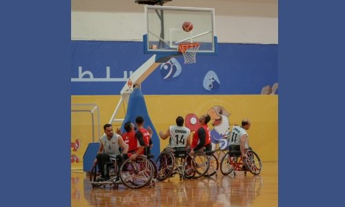 Bahrain wheelchair basketball team beat Oman at West Asian Paralympic Games Bahrain wheelchair basketball team beat Oman at West Asian Paralympic Games